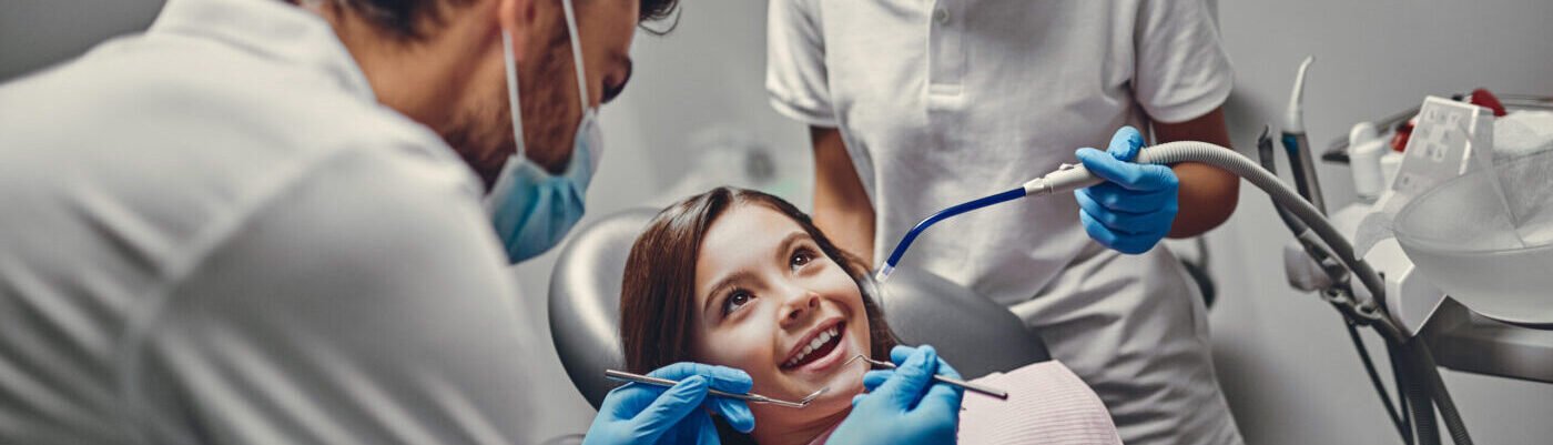 Child seeing a dentist at Hathorne Family Dental Danvers MA -Children Dentistry